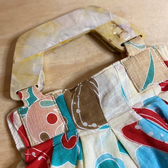 Tamara Catz Floral Handbag - Picture 3 of 5